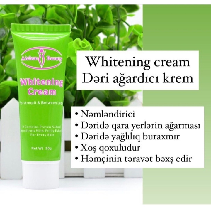 Ağardıcı krem 