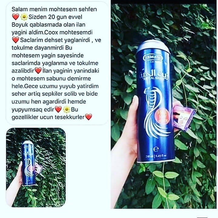 İlan yaği şampunu saç uzadici