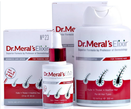 Merals saç çıxaran serum