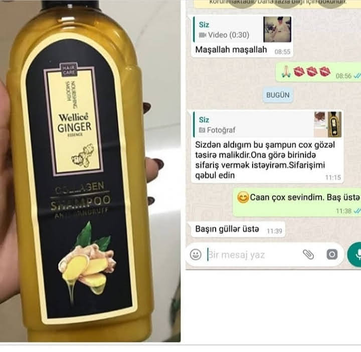 Saç çıxaran uzadan şampun