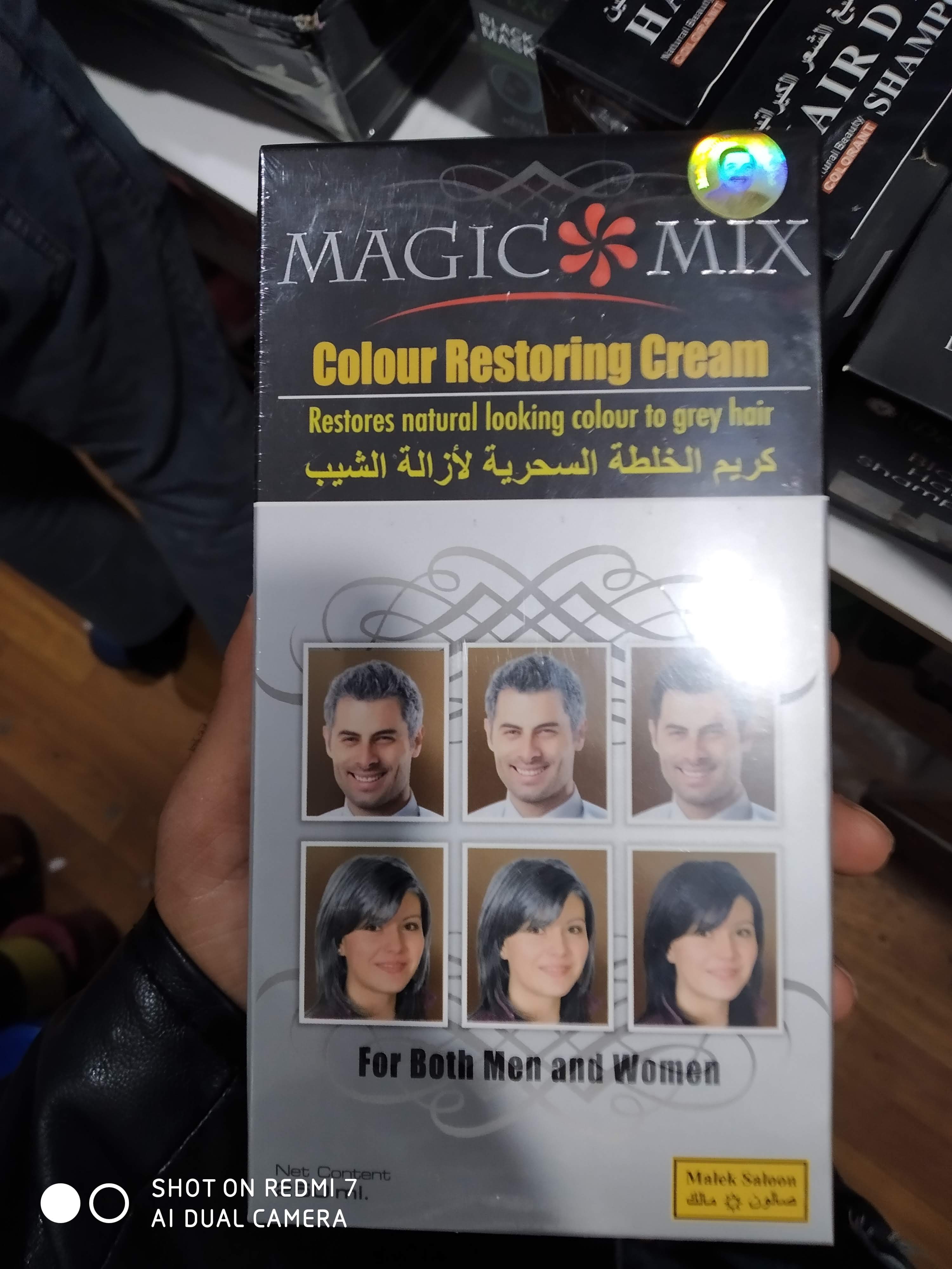 Magic saç qaraldan şampun 